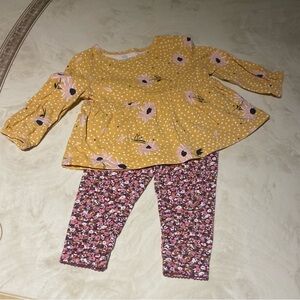 Baby Girls’ top and bottom - 6 months